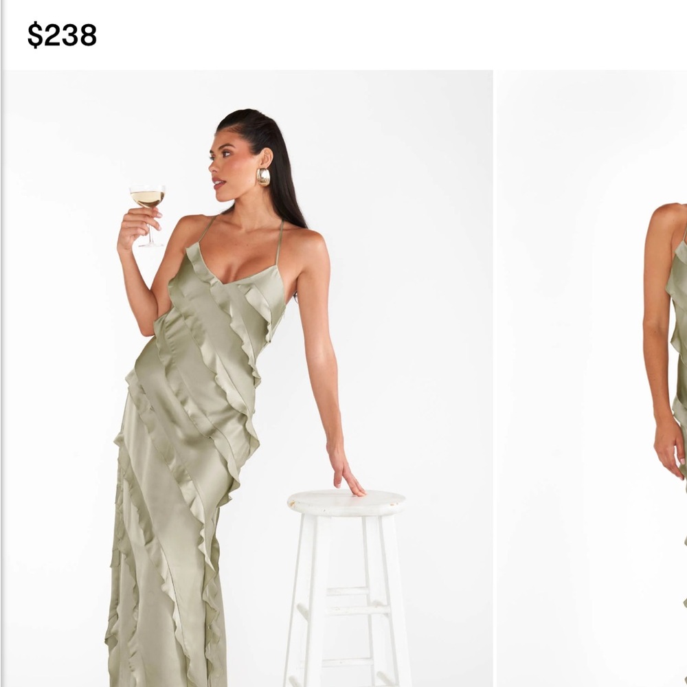 Show Me Your Mumu Romance Ruffle Gown